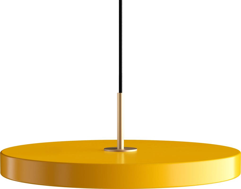Lampă suspendată Asteria saffron yellow Ø 43 x 4 cm - UMAGE