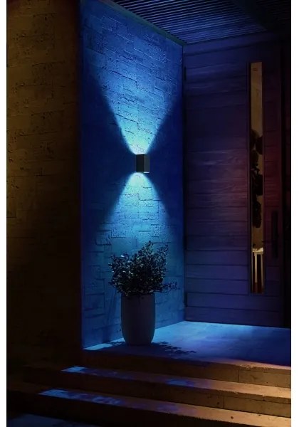 Corp de iluminat LED RGB de exterior Hue RESONATE 2xLED/8W/230V IP44 Philips 17464/30/P7