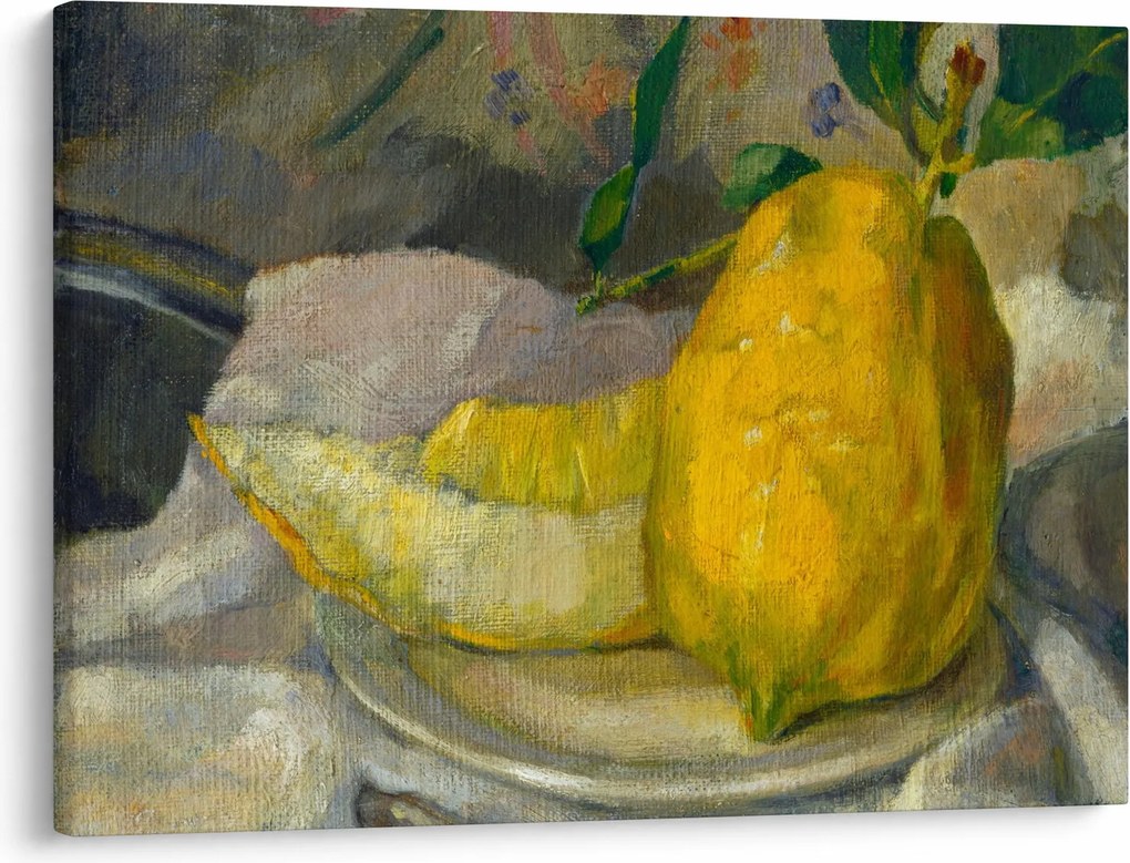 Tablou - French 19th Century, Melon and Lemon, reproducere (70x50 cm)
