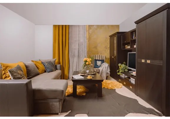 Set Living Saigon 2, Cu Dulap, 315 x 190 x 45 Cm