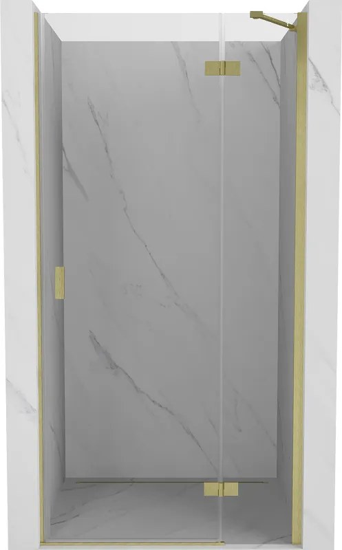 Mexen Mist-H ușa de duș batantă dreapta 95 cm, transparentă, auriu periat - 8A5-095-000-55-00-P