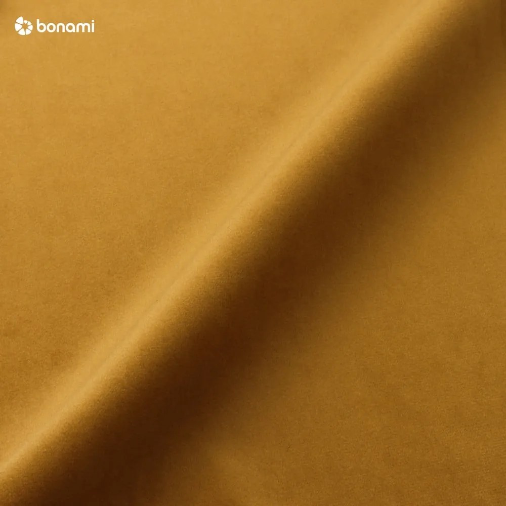 Canapea din catifea Cosmopolitan Design Bali, galben