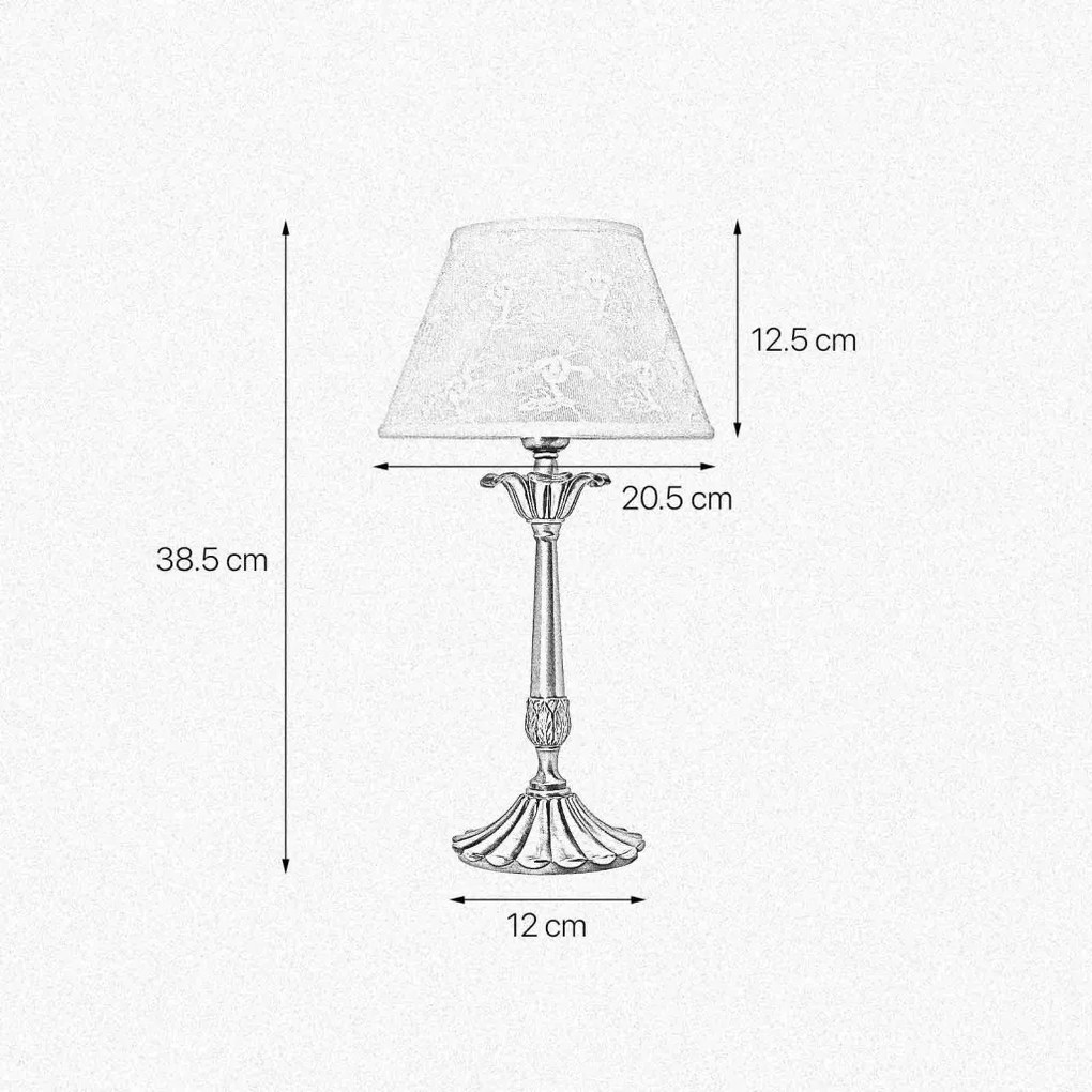 Veioza din alama design italian Angelica