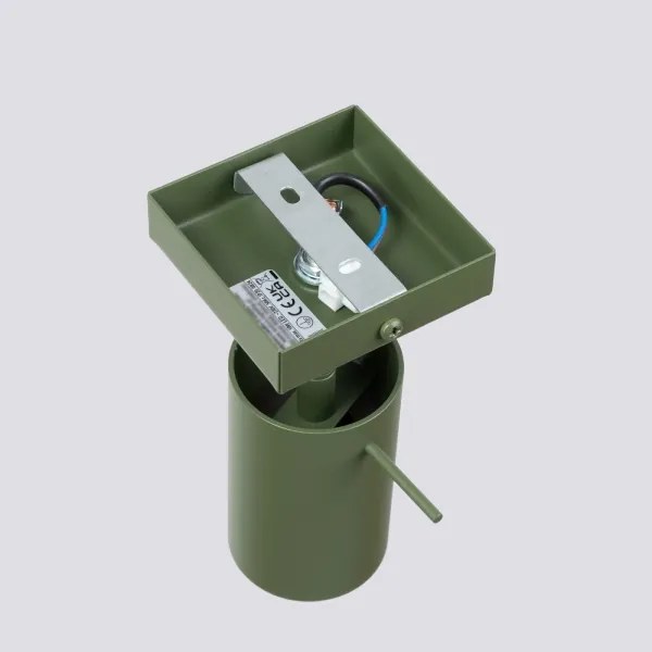 Spot de perete Sollux SL.1500 RING 1xGU10/10W/230V verde