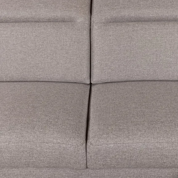 Coltar Extensibil Cu Insula Stanga Dax, 5 Locuri, Lada De Depozitare, Gri, 299 Cm