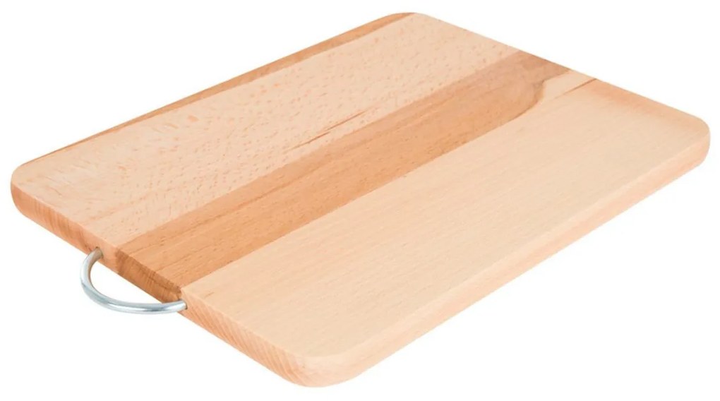 Tocator cu maner metalic 30x20cm, Woody