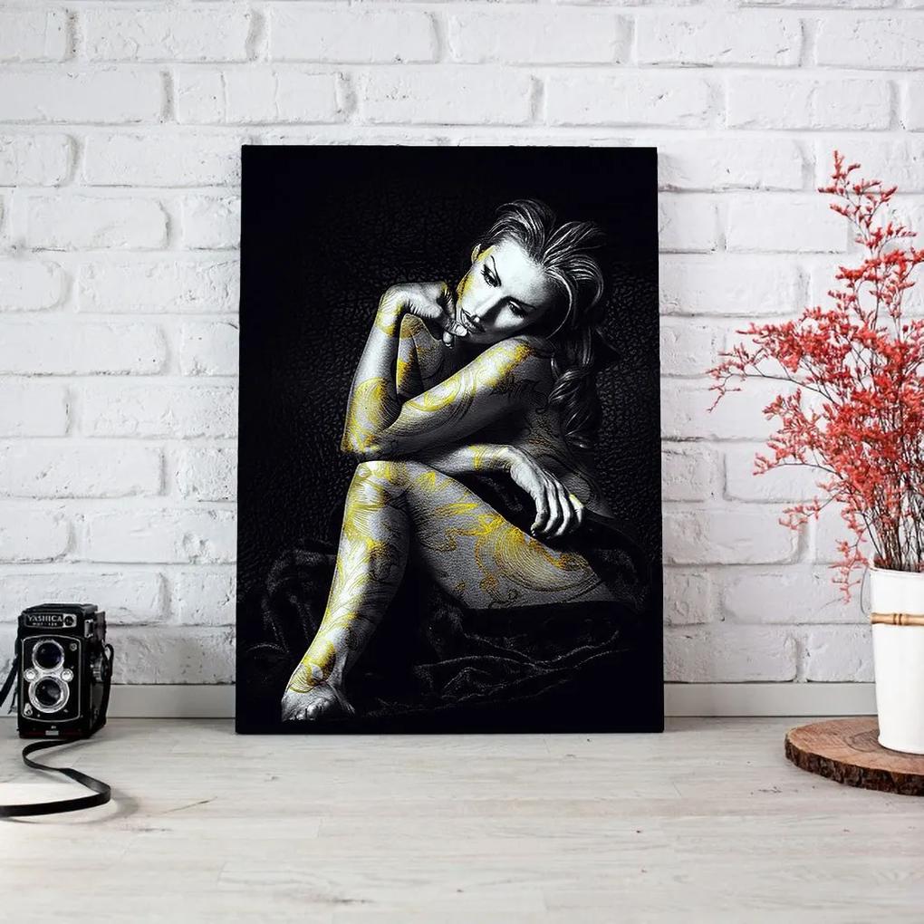 Tablou Canvas - Golden beauty 50 x 75 cm