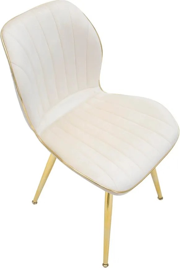 Scaune de dining crem 2 buc. Paris – Mauro Ferretti