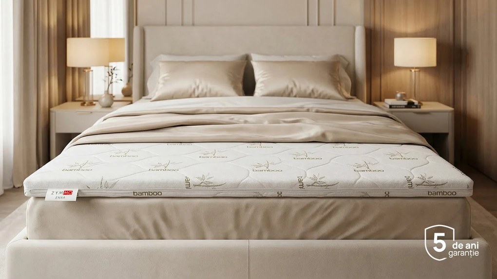 Topper saltea Zymmo, Enna, 114x190x7, Tare