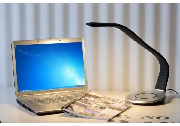 Lucide 18671/07/30 - Lampa de masa LED ZOFT 1xLED/7W/230V negru