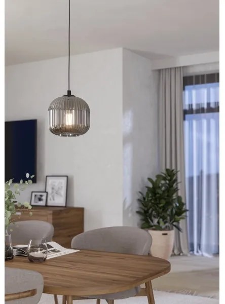 Eglo 99371 - Lustră pe cablu MANTUNALLE 1xE27/40W/230V