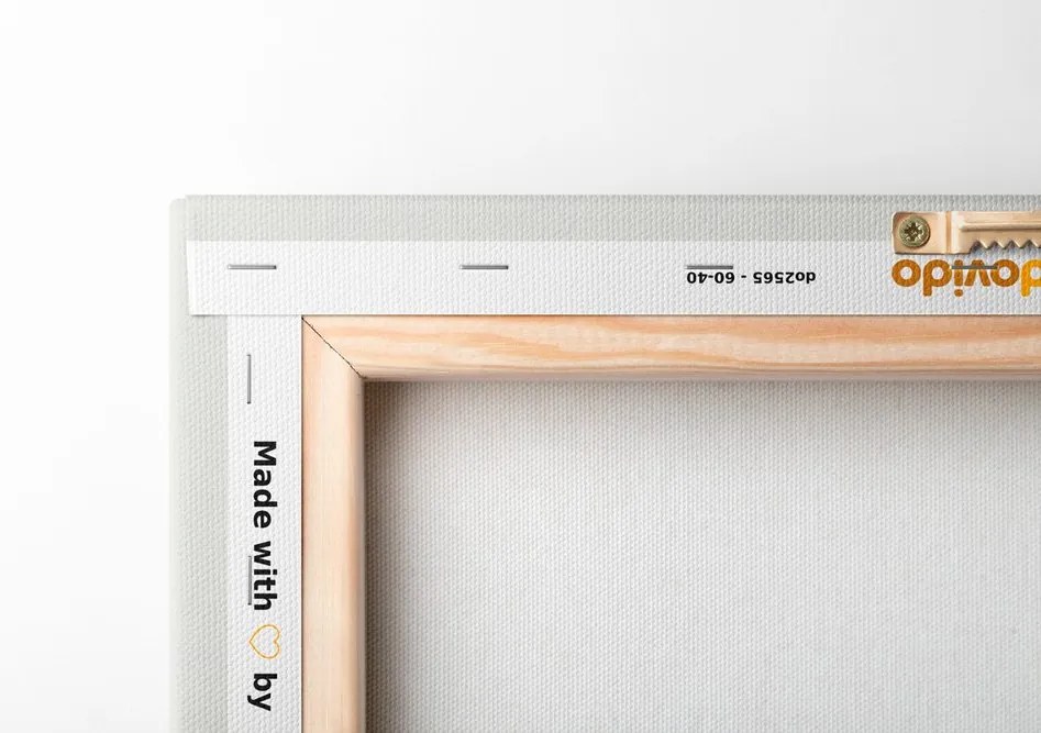 Tablou copac conifer minimalist