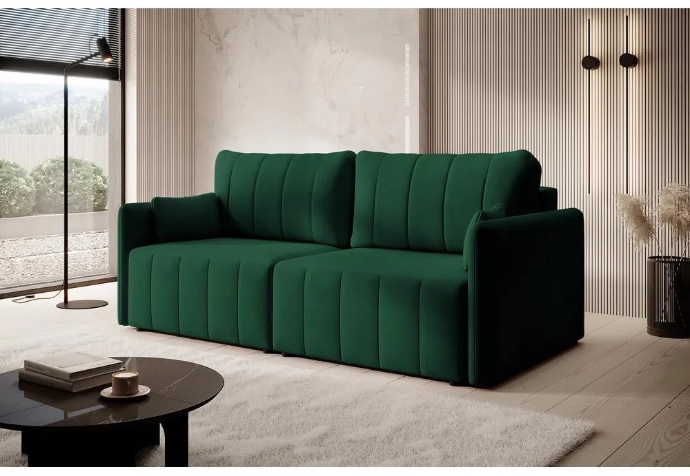 Pohovka Perkley (verde închis + negru). 1099234