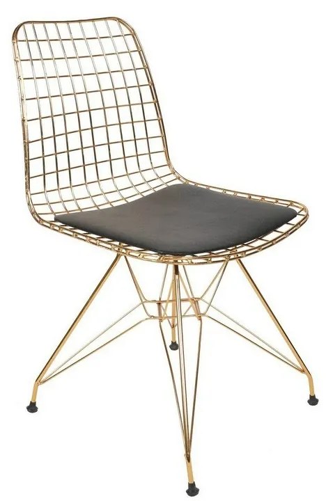 Set de scaune de sufragerie Tivoli Gold, 2 buc.