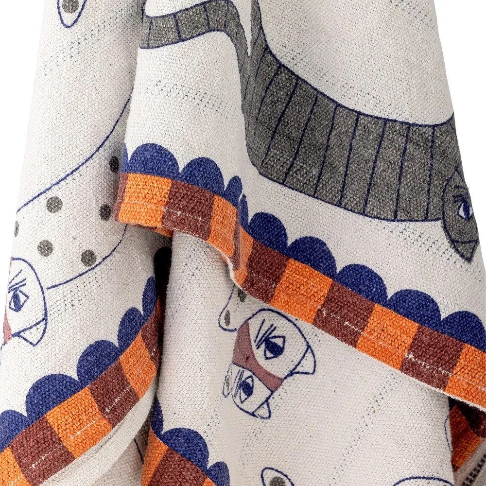 Pătură din amestec de bumbac 130x155 cm Missy – Bloomingville