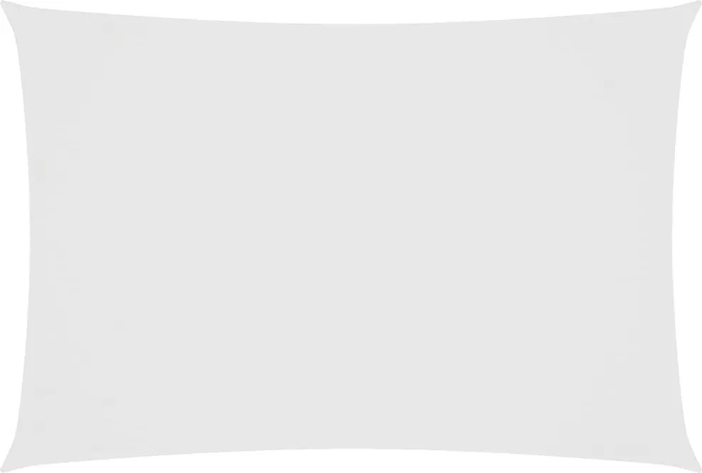 vidaXL Parasolar, alb, 2,5x4,5 m, țesătură oxford, dreptunghiular