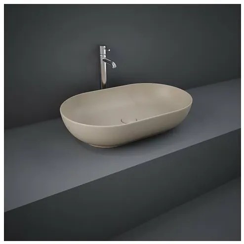 Lavoar oval cappuccino mat Rak Feeling 55x35 cm