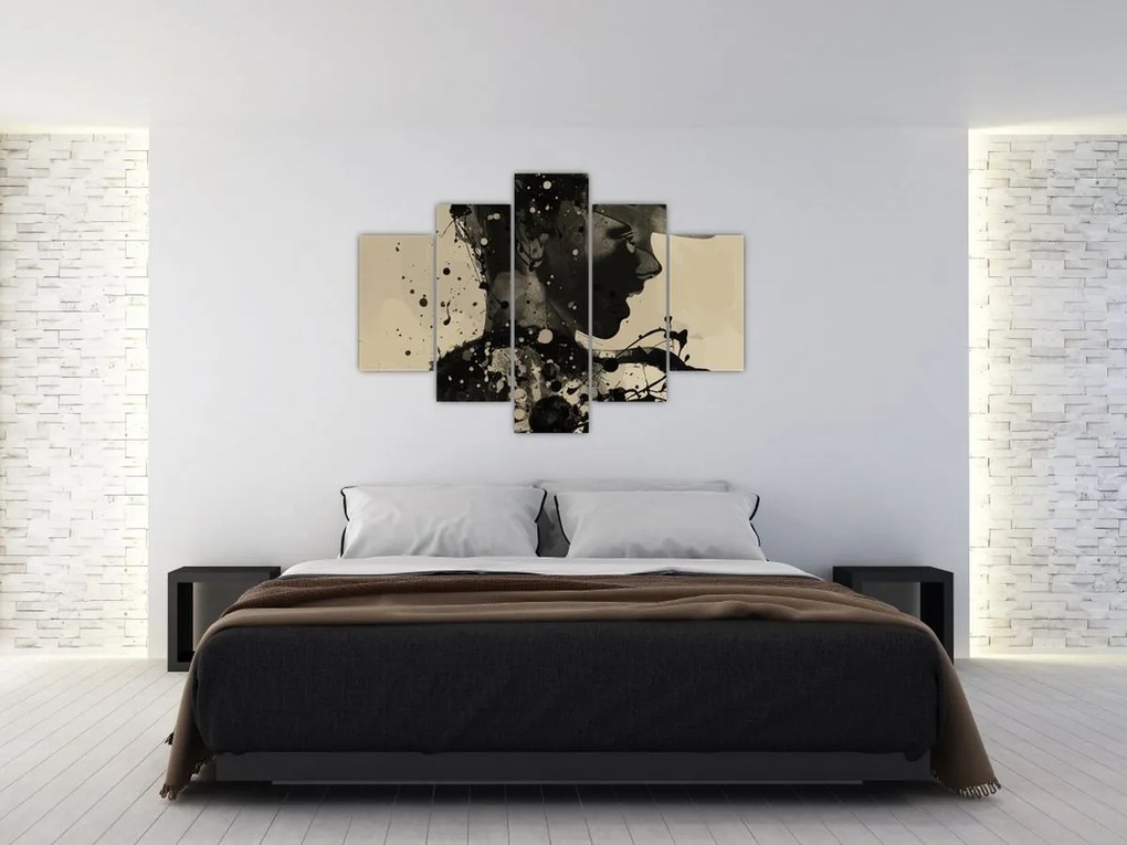 Tablou - Femeie de jazz (150x105 cm)