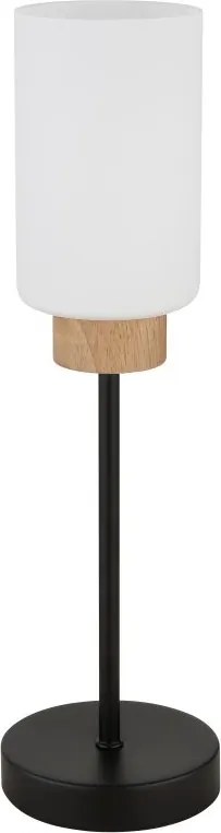 Veioza/ Lampa de masa metal si lemn ROWENA