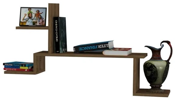 Raft de perete ROCK 58x107 maro