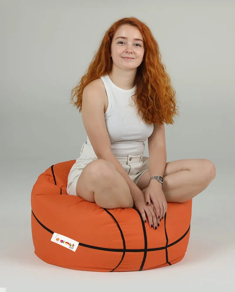 Fotoliu puf Basket (Portocaliu). 1073190