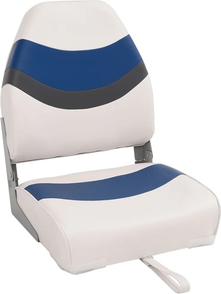 vidaXL Scaun de barcă cu spătar înalt, pliabil, 44x38x55 cm