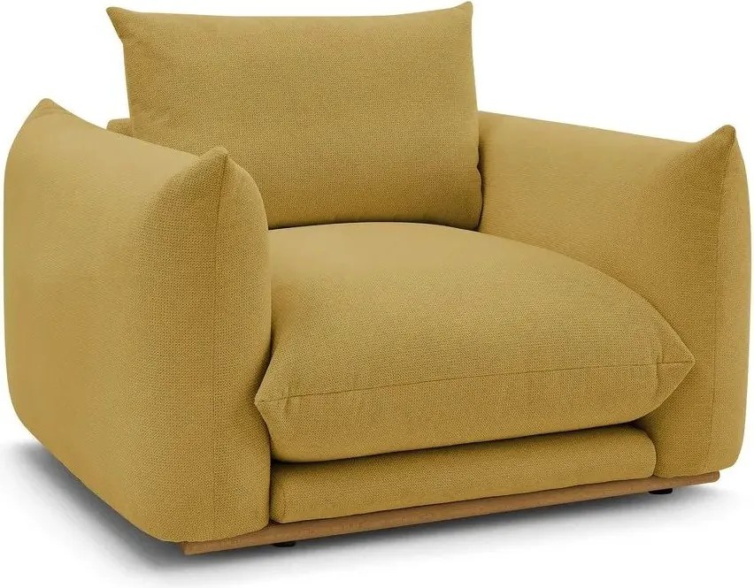 Fotoliu galben Ernest – Bobochic Paris