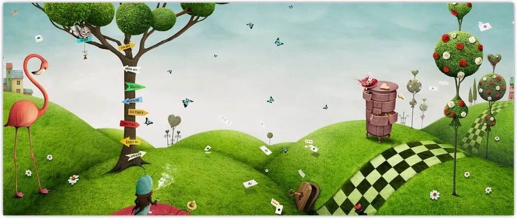 Tablou - Peisaj minunat (120x50 cm)