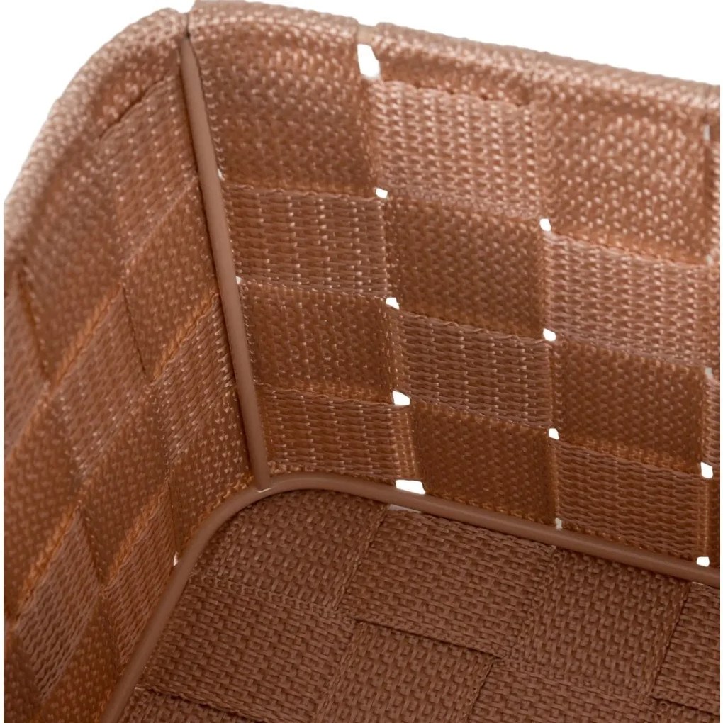 Organizator Compactor pentru sertareTEX, 19 x 14 x 13 cm, înalt, roz