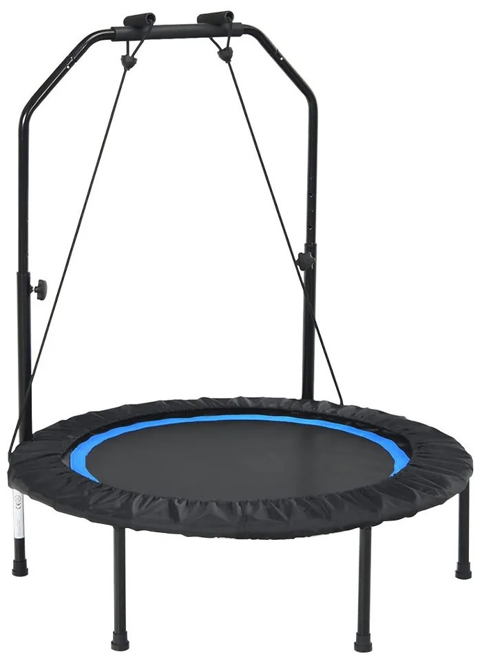 Trambulin de fitness cu mânere