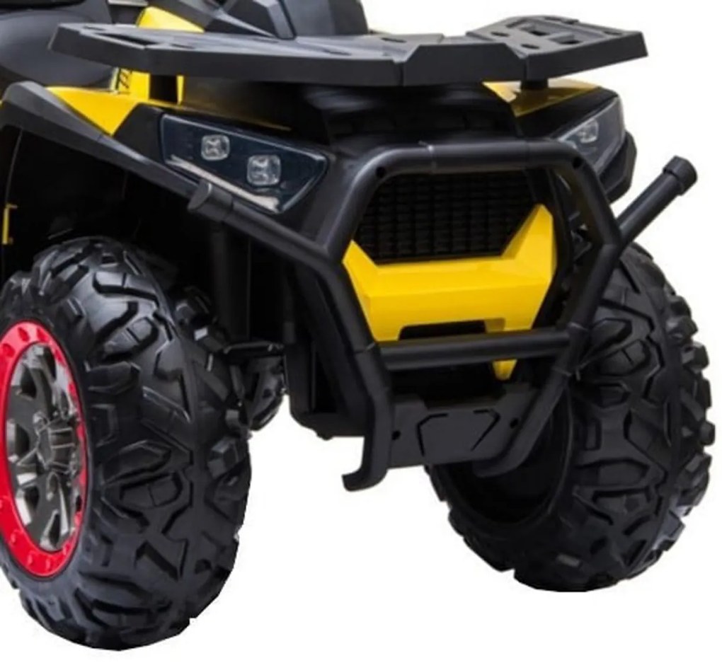 ATV Electric cu acumulator pentru copii NOVOKIDS™ Desert Rider , Cu faruri luminoase, Roti din Cauciuc EVA, 3-12 ani , max 50 kg , 2 Baterii de 12V,