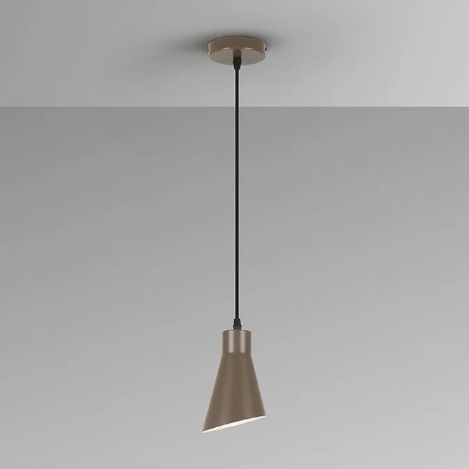 Pendul din metal maro inchis satinat Bera