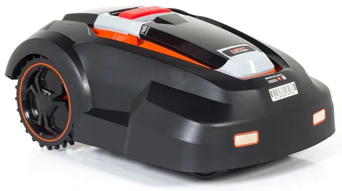 Resigilat: Robot de tuns iarba NAC RLM1500G2-NG, 1500M2, 28V, Li-Ion 4.0Ah, Negru/portocaliu