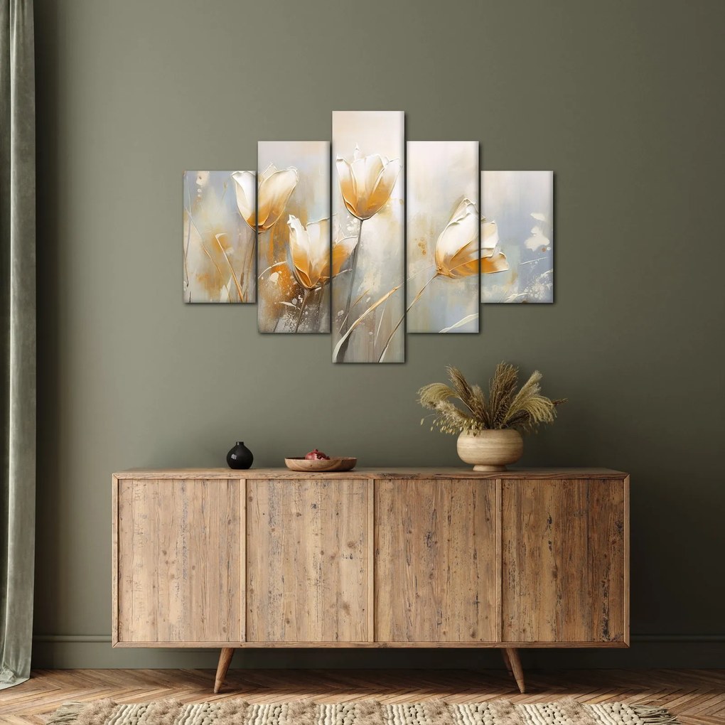 Tablou - Pictura de lalele (150x105 cm)