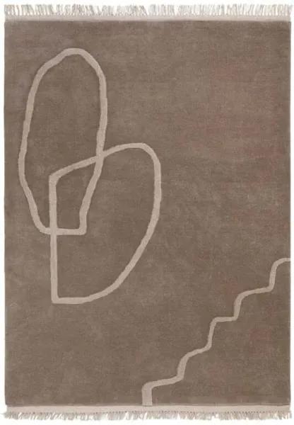Covor DESSERT TUFTED - Lana Bej Lungime(300 cm) x Latime( 200 cm)