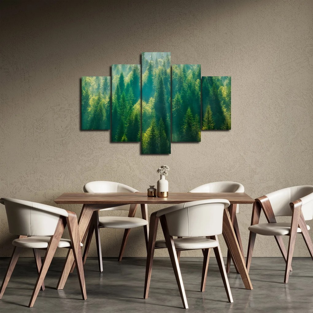 Tablou - Pădurea de brazi (150x105 cm)