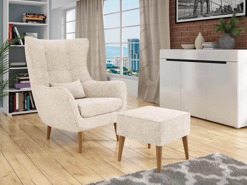 Fotoliu Fendora (cu taburete) (alfa 01). Promo -17%. 1053645