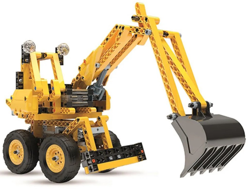 Vehicul Mechanics Buldozer 10 în 1 Jucărie de Construcție Clementoni