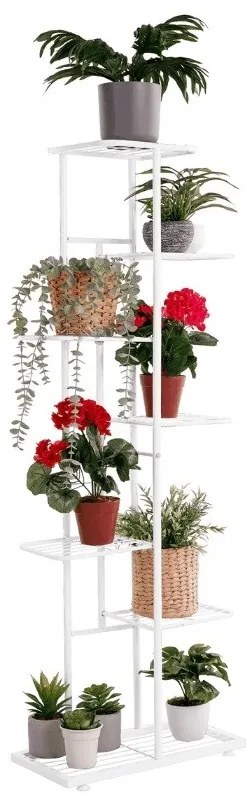 4Home Suport pentru flori Level, alb