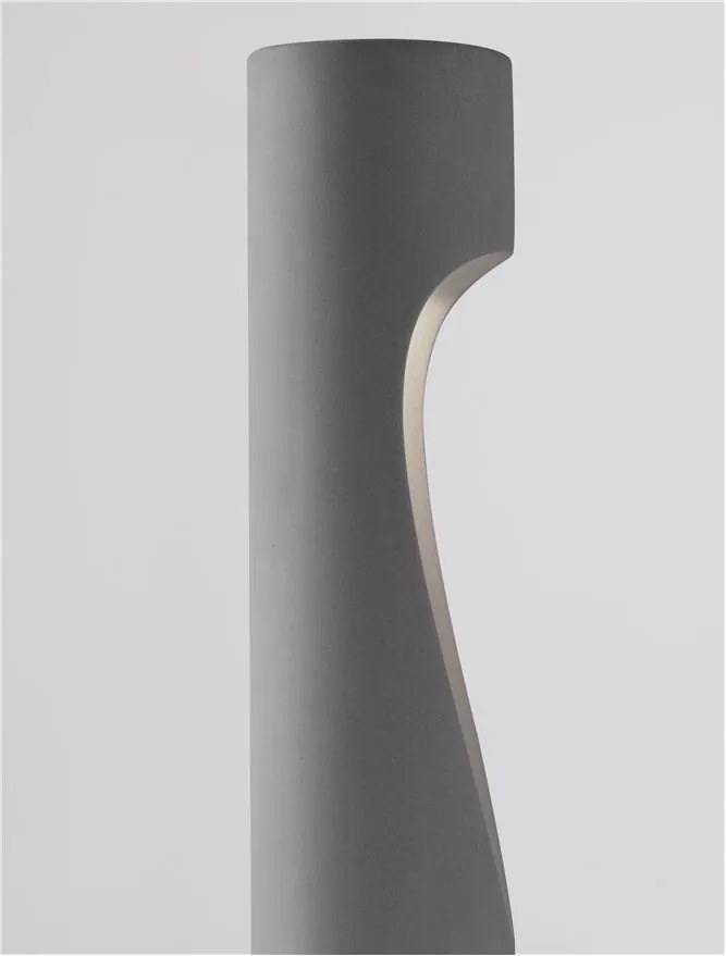 Stalp LED iluminat exterior din beton IP65 NODINO 50cm