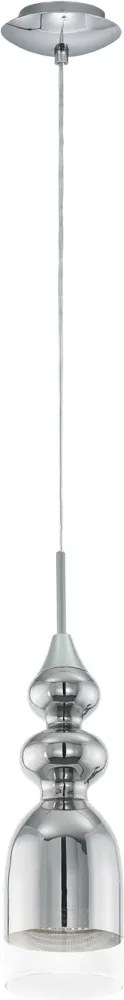 Pendul, Lustra suspendata design elegant GU10-LED, diametru 12cm, BOLANOS 95555 EL