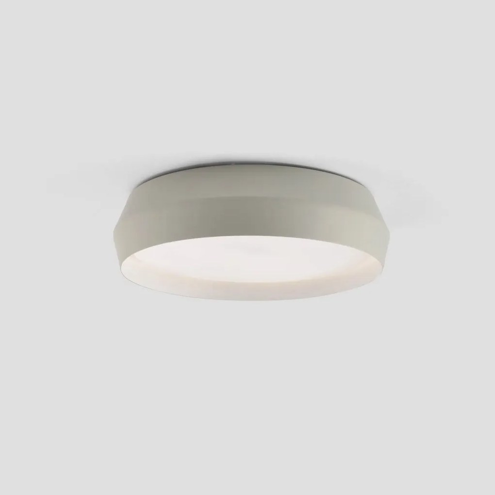 Lustra / Plafoniera LED design modern slim SHOKU 35cm gri