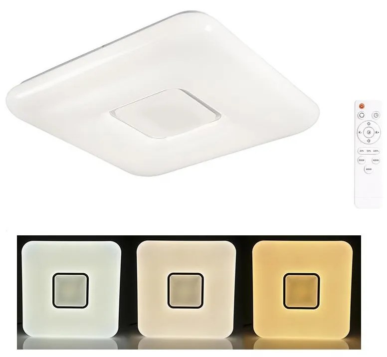 LED Plafonieră dimmabilă LYRA LED/36W/230V 3000-6500K + Telecomandă