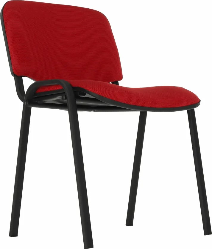 Scaun de birou, roşu, ISO NEW