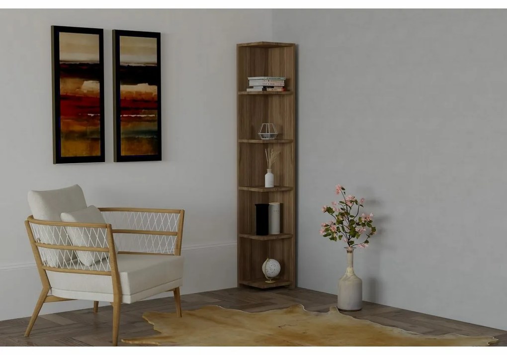Bibliotecă Levanzo Walnut
