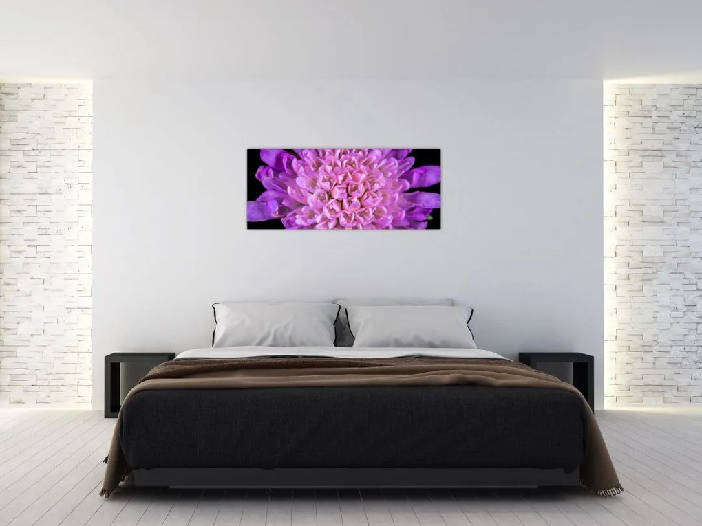 Tablou detailat cu floare (120x50 cm)
