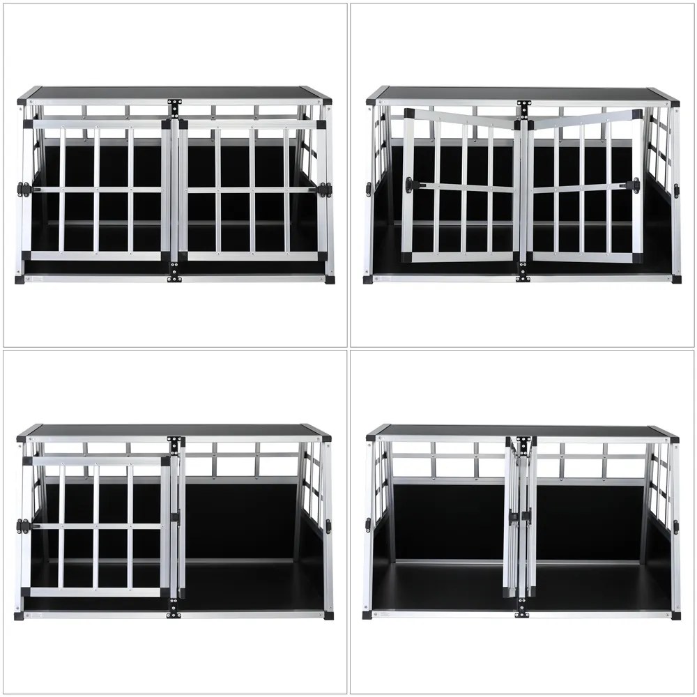 Deuba Alu - lada pentru caini XL - 89 x 70 x 51 cm