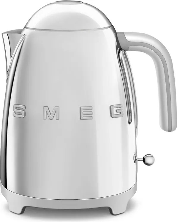 Cana electrica SMEG KLF03SSEU, 2400 W, 1,7 l, Baza rotativa la 360°, Finisaj lucios, Otel inoxidabil