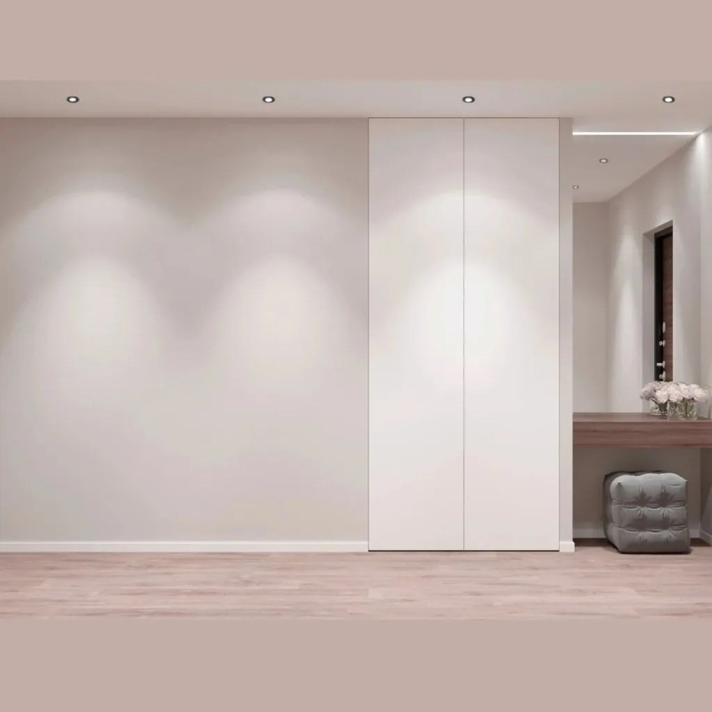 Spot LED 3000K incastrabil tavan fals NEPTUNO negru