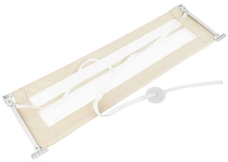 Barieră de pat, 102 cm, bej